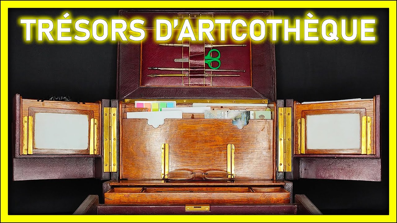 Trésors d'Artcothèque : exceptionnel coffret écritoire