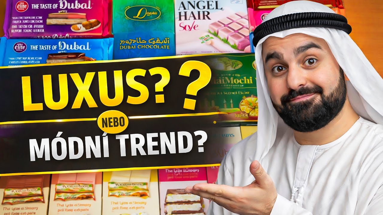 Dubajské čokolády: skutečný luxus, nebo jen módní trend?