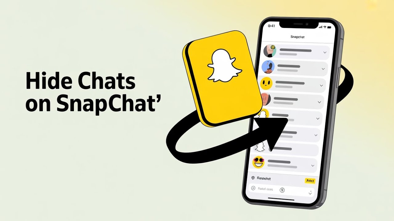 How to Hide Chats on Snapchat 🔒 | Easy Privacy Trick | Secret Privacy Tips 2025