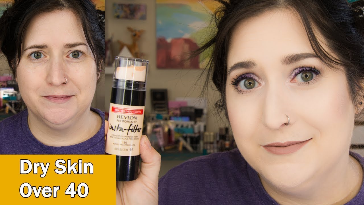 NEW Revlon Photo Ready Insta Filter Foundation | Dry Skin Review & Wear Test