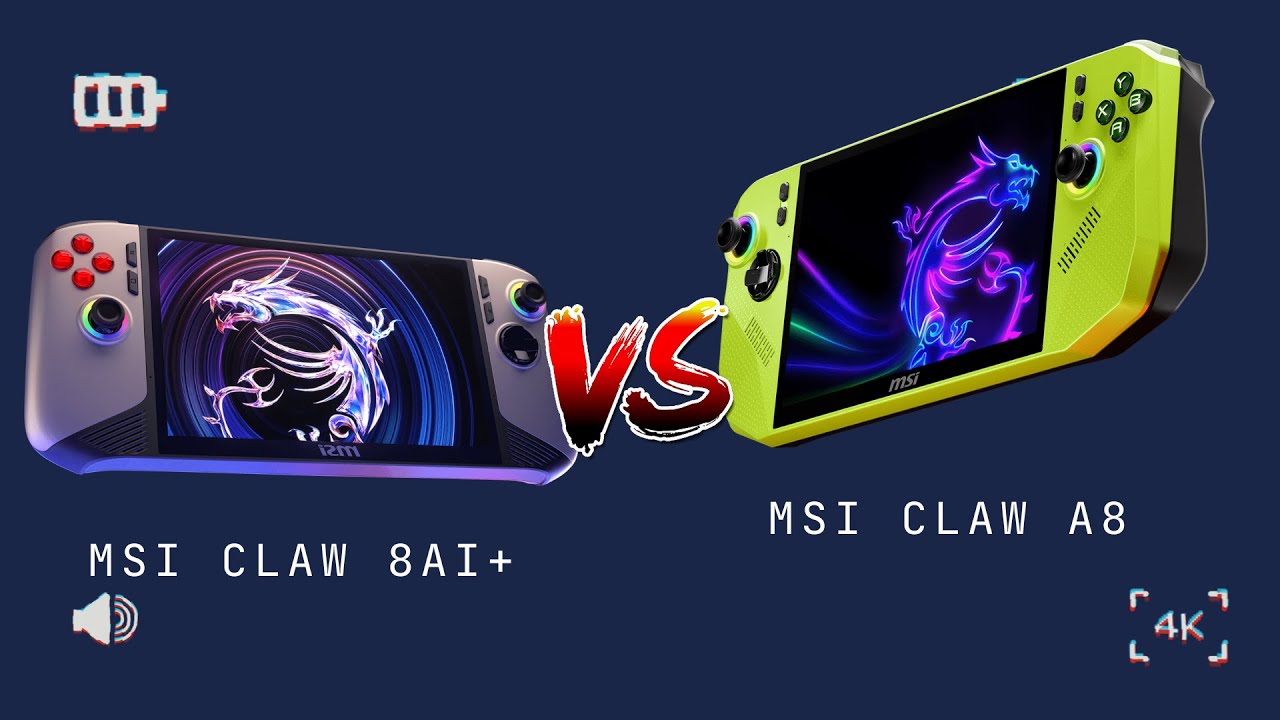 รีวิวเทียบ Claw a8 vs 8ai+ และทดสอบเล่นเกมส์