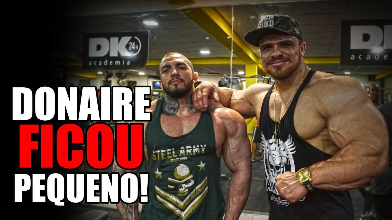 DONAIRE SUMIU NA FOTO | MAIS DE 130KG