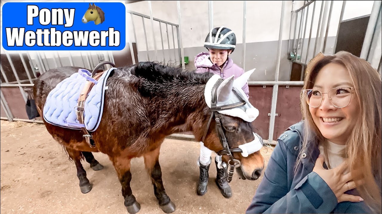 Reiter Turnier & Kostüm 😍 Parcour mit Pony reiten! Pferde Wettbewerb | @Clarielle  Mamiseelen