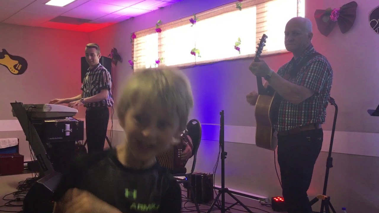 Marcel pelletier à l’accordéon