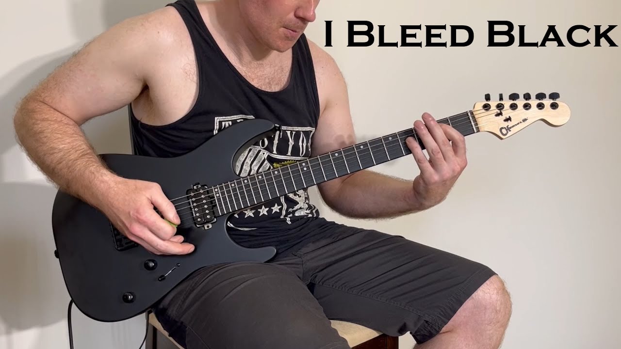 SAINT VITUS | I Bleed Black [ rhythm guitar cover ]
