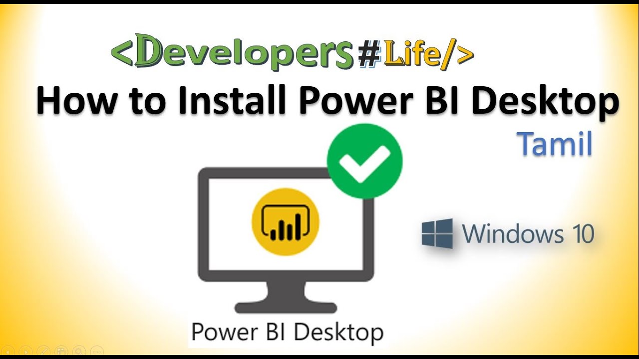 How to download and install Power BI Desktop 2021 | Power BI Tutorial - Part 3 | Developers Life