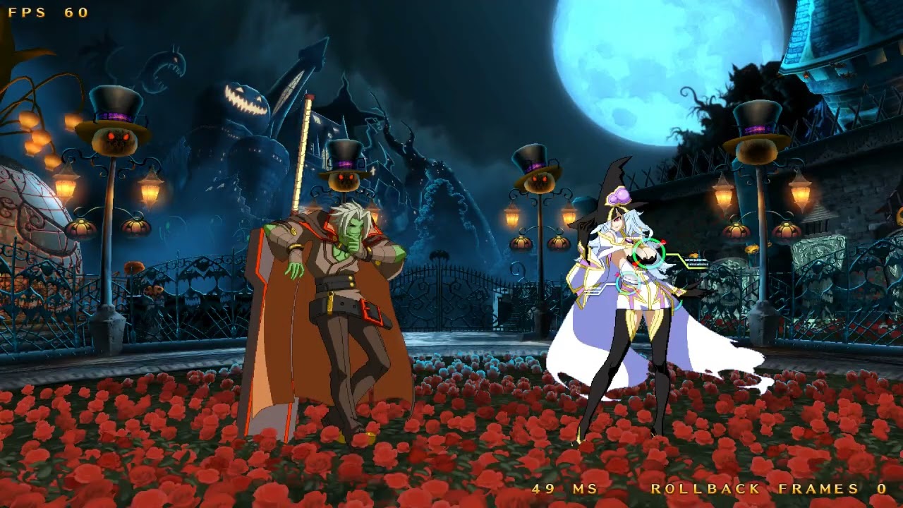 BBCF 2.0 (Rollback) - Kasha (Nine) vs. Haru (Kagura)
