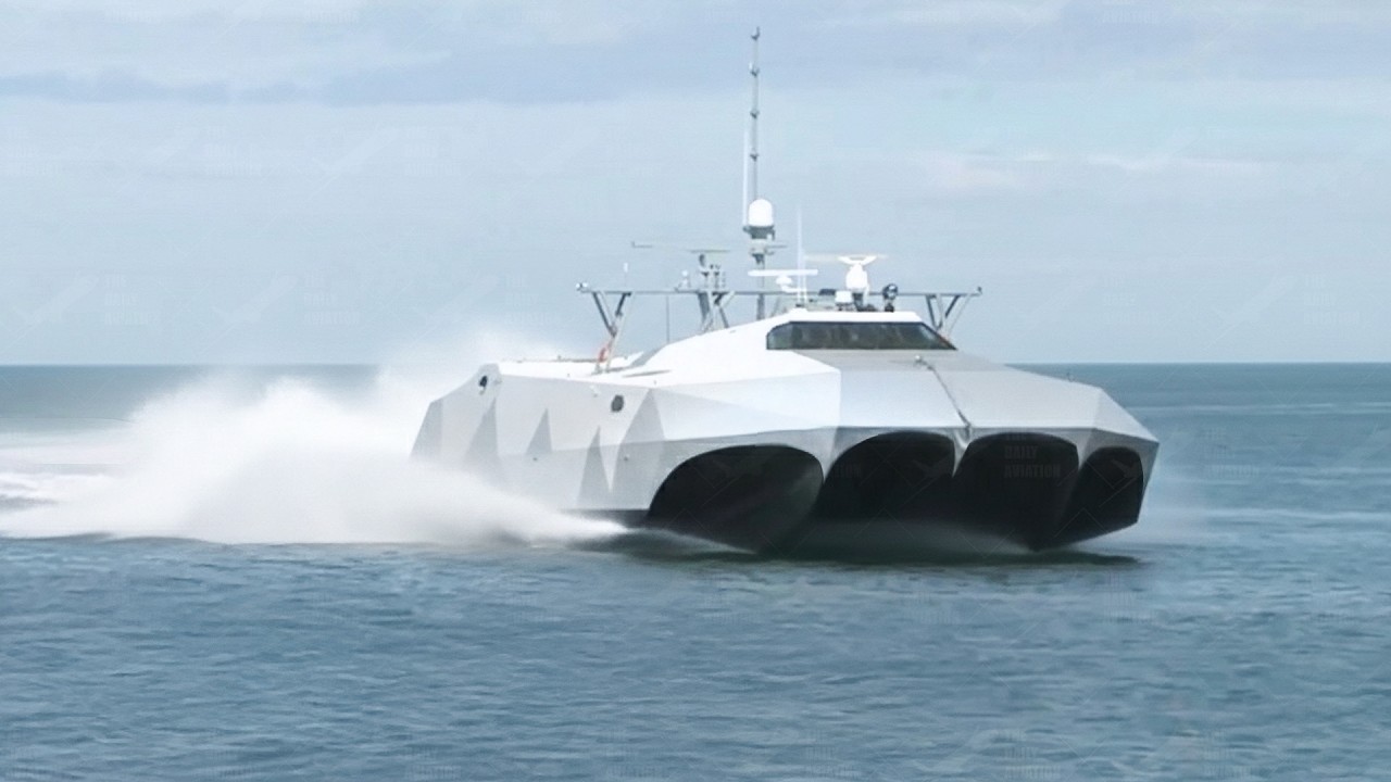 US Navy Testing a New Kind of Advanced Stealth Fast Boat