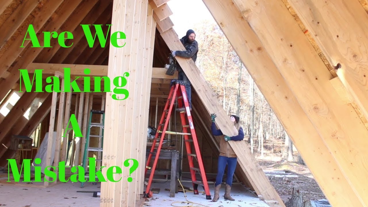 Building A Huge Dormer On TO Our A-Frame House