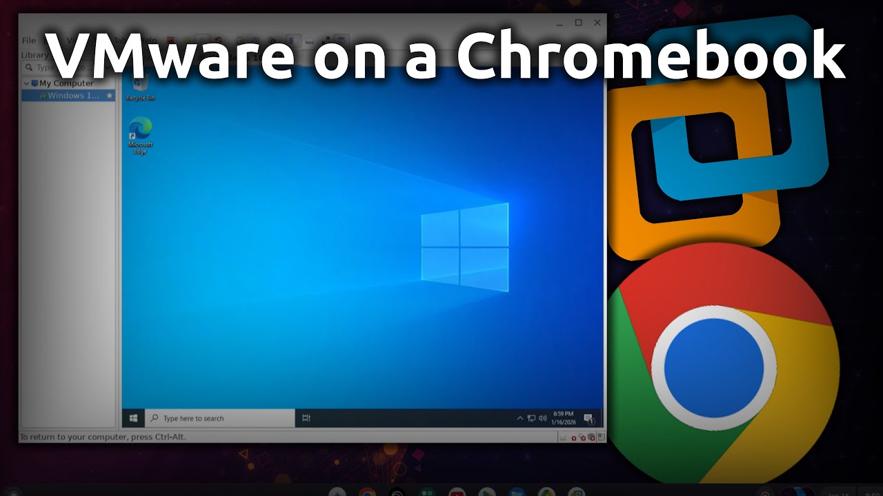 Installing VMware... on a Chromebook?!