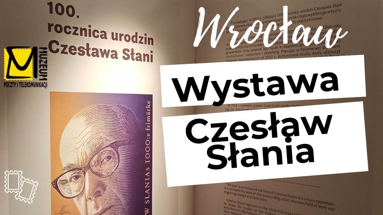 Wystawa 100. rocznica urodzin Czesława Słani
