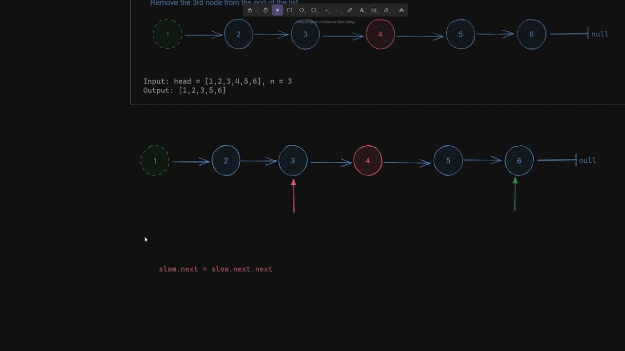 LeetCode 19: Remove Nth Node from End of a List - JavaScript solution