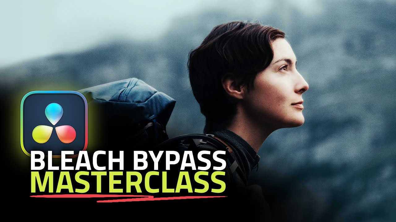 Bleach Bypass Film Look PRO Masterclass - Resolve 18.5 Color Grade TUTORIAL (Grade like SPIELBERG)