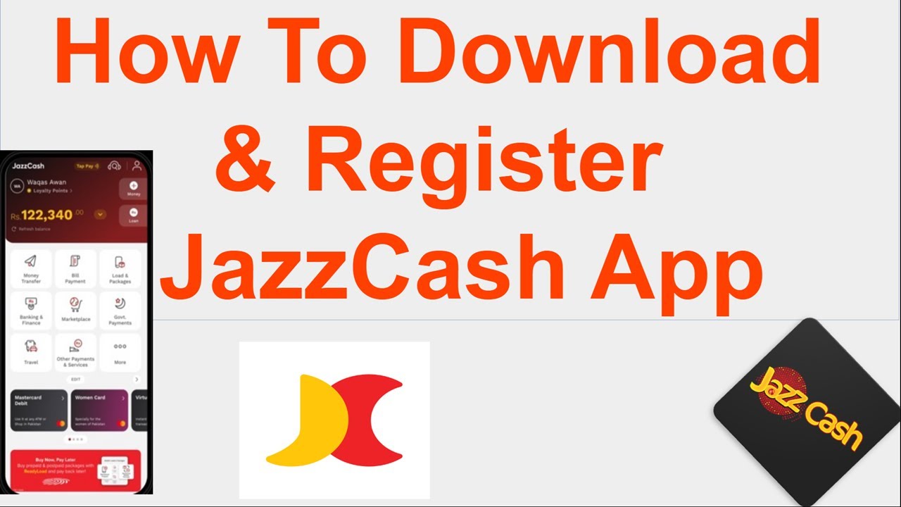 How To Download & Register JazzCash App