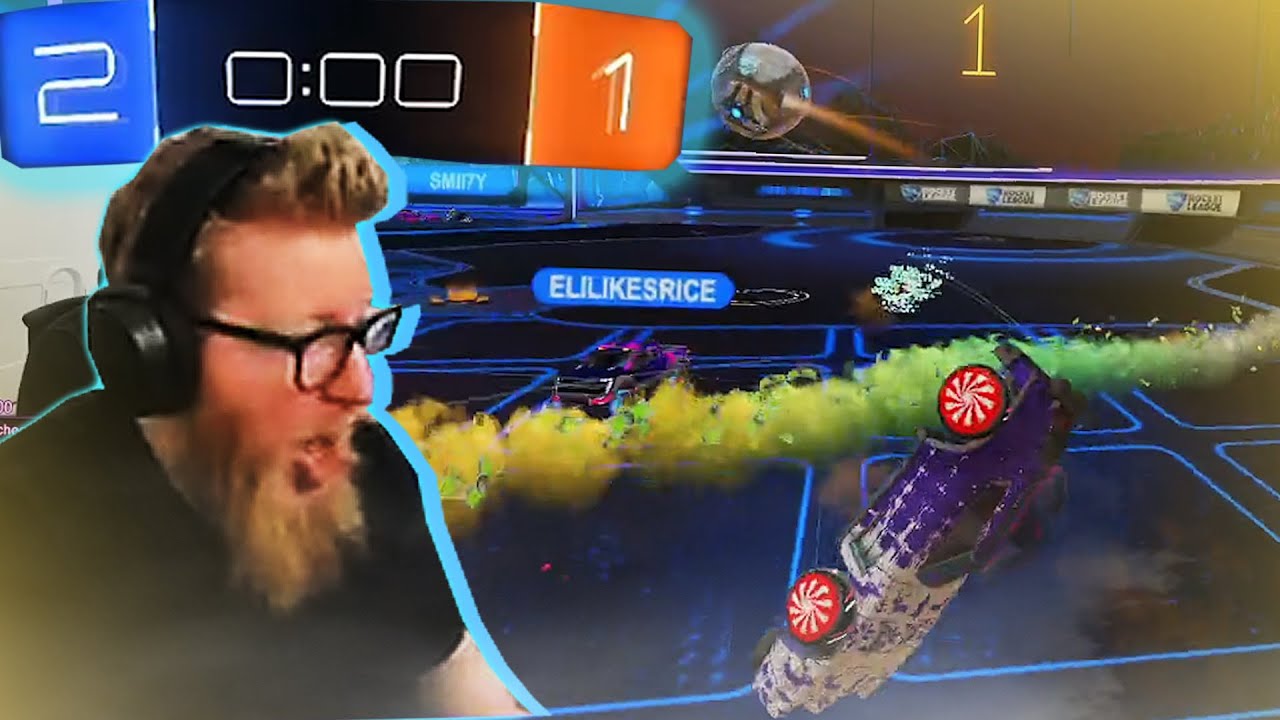 The BEST Player I've Ever Seen! | Rocket League w/ SMii7Y, JERICHO & Eli