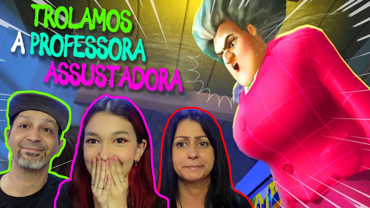 Fomos trolar a Professora Assustadora e Deu Ruim! (Scary Teacher)