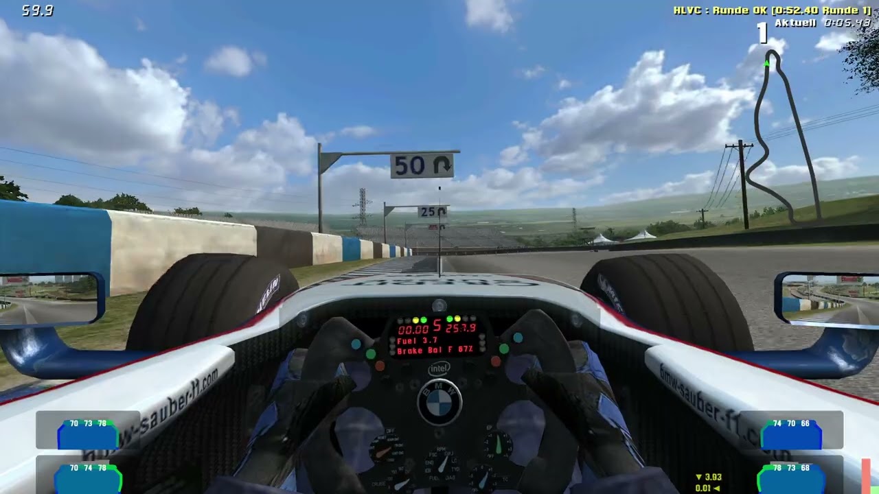 Live For Speed S2 (0.5U) Hotlap - biggie - Blackwood GP (BL1) - BF1 - 0:52.40