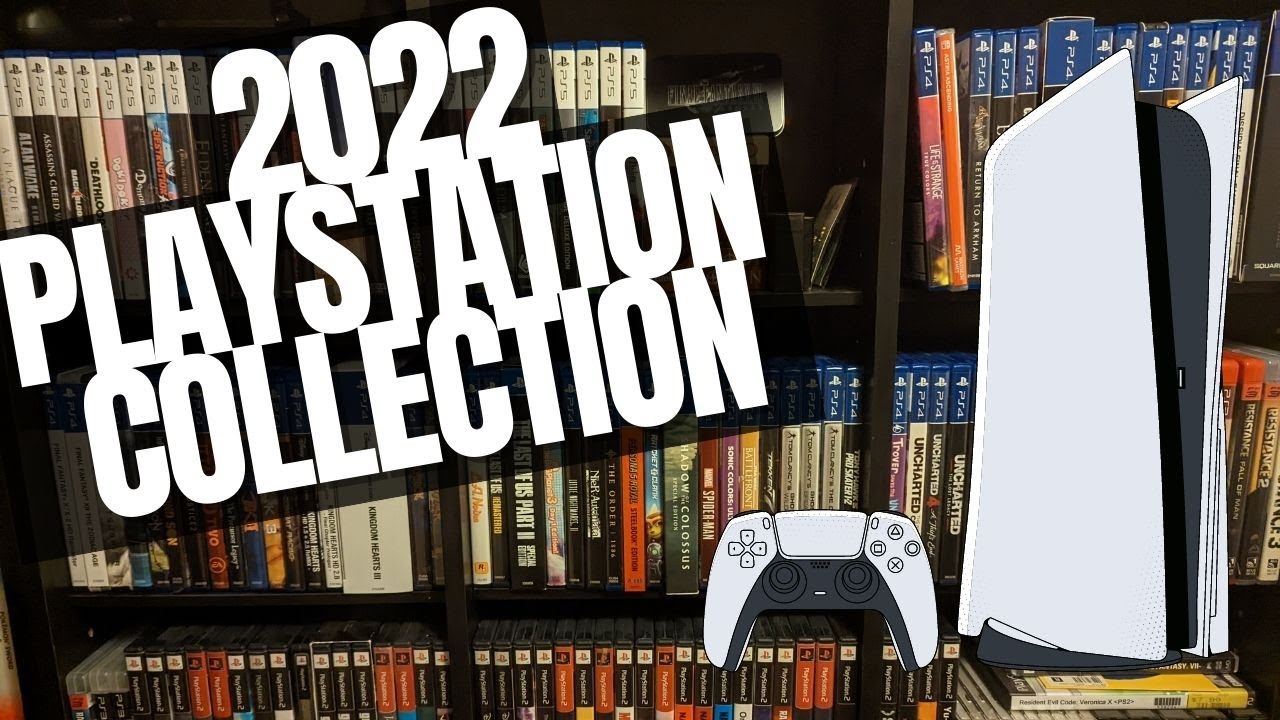 2022 PlayStation Video Game Collection (155 Total Games)