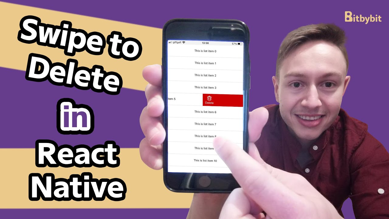 Swipe To Delete in React Native