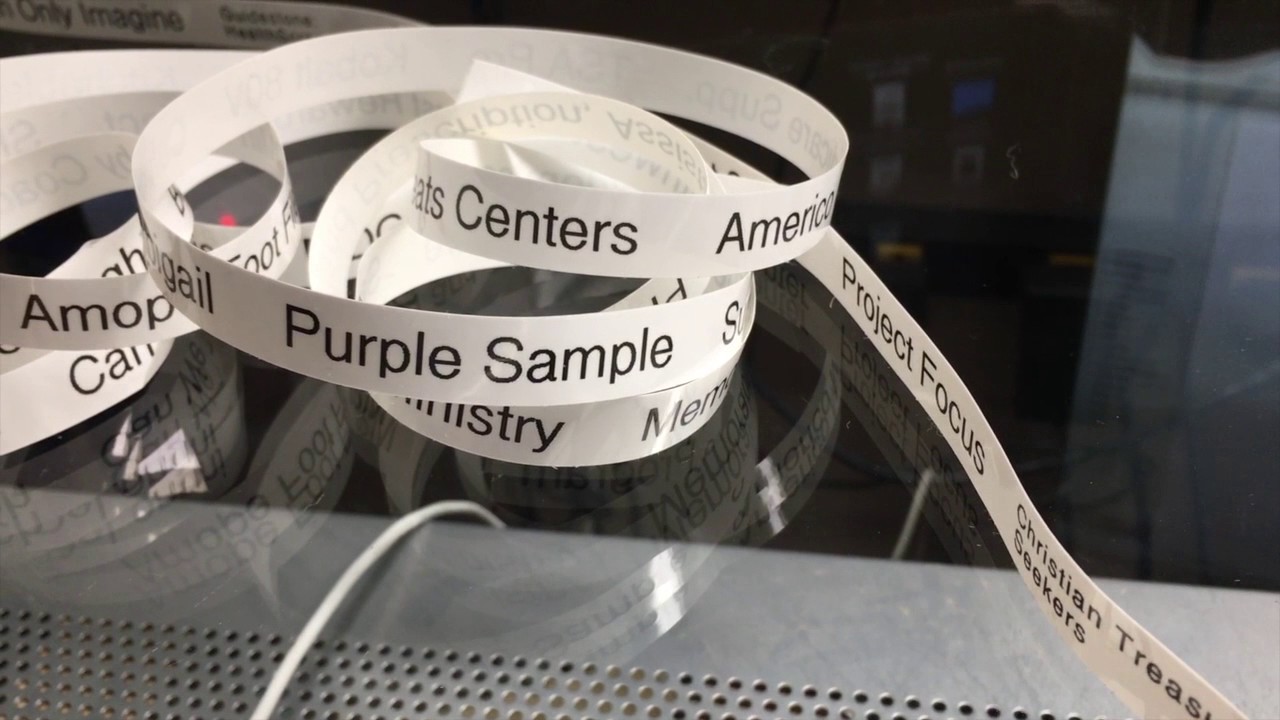Conserving Labels using Chain Print