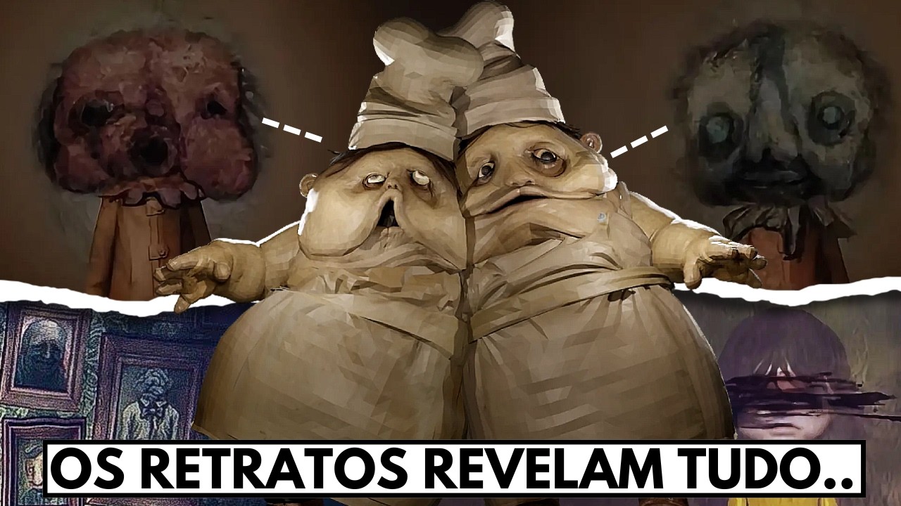 As artes de Little Nightmares ESCONDEM vários SEGREDOS! [TODOS OS QUADROS & PINTURAS EXPLICADOS]