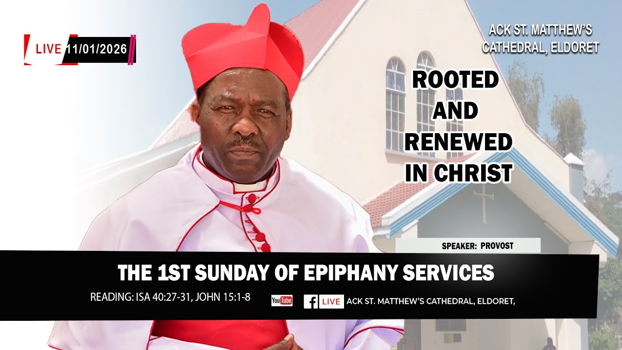 ROOTED AND RENEWED IN CHRIST/ V.G VERY REV. BERNARD KOSGEY (PROVOST)