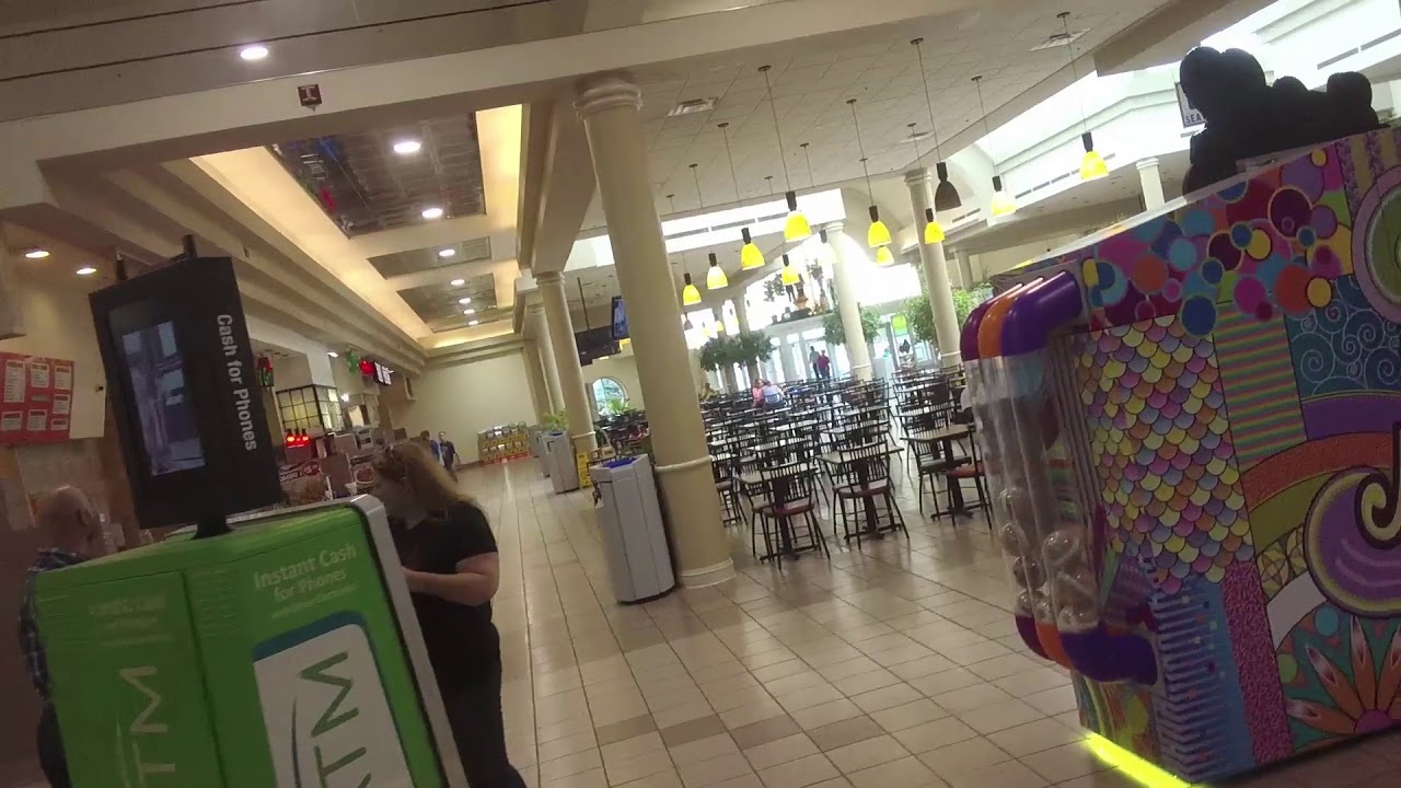 Shopping Inside Midway Mall in Elyria, Ohio