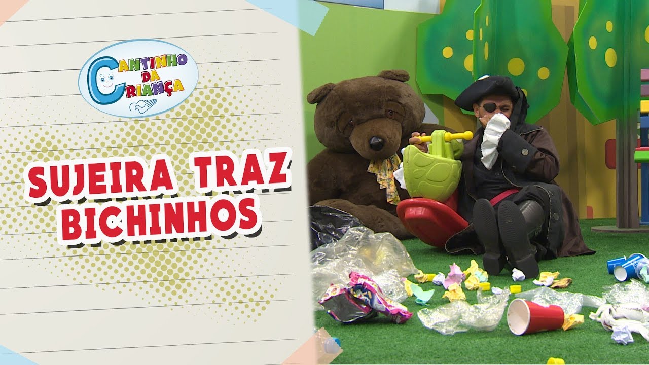 Cantinho da Criança - Sujeira traz bichinhos