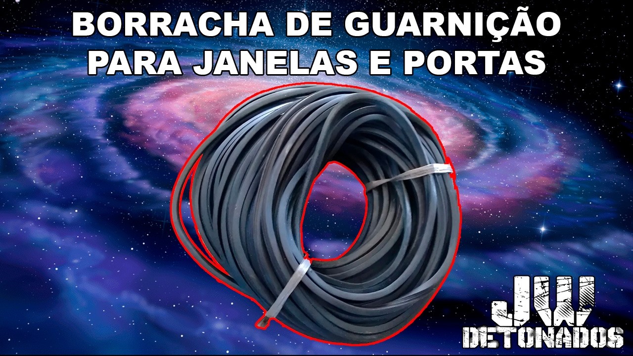 UNBOXING #445 - BORRACHA GUARNIÇÃO PARA JANELA ( ROLO DE 10 METROS ) 