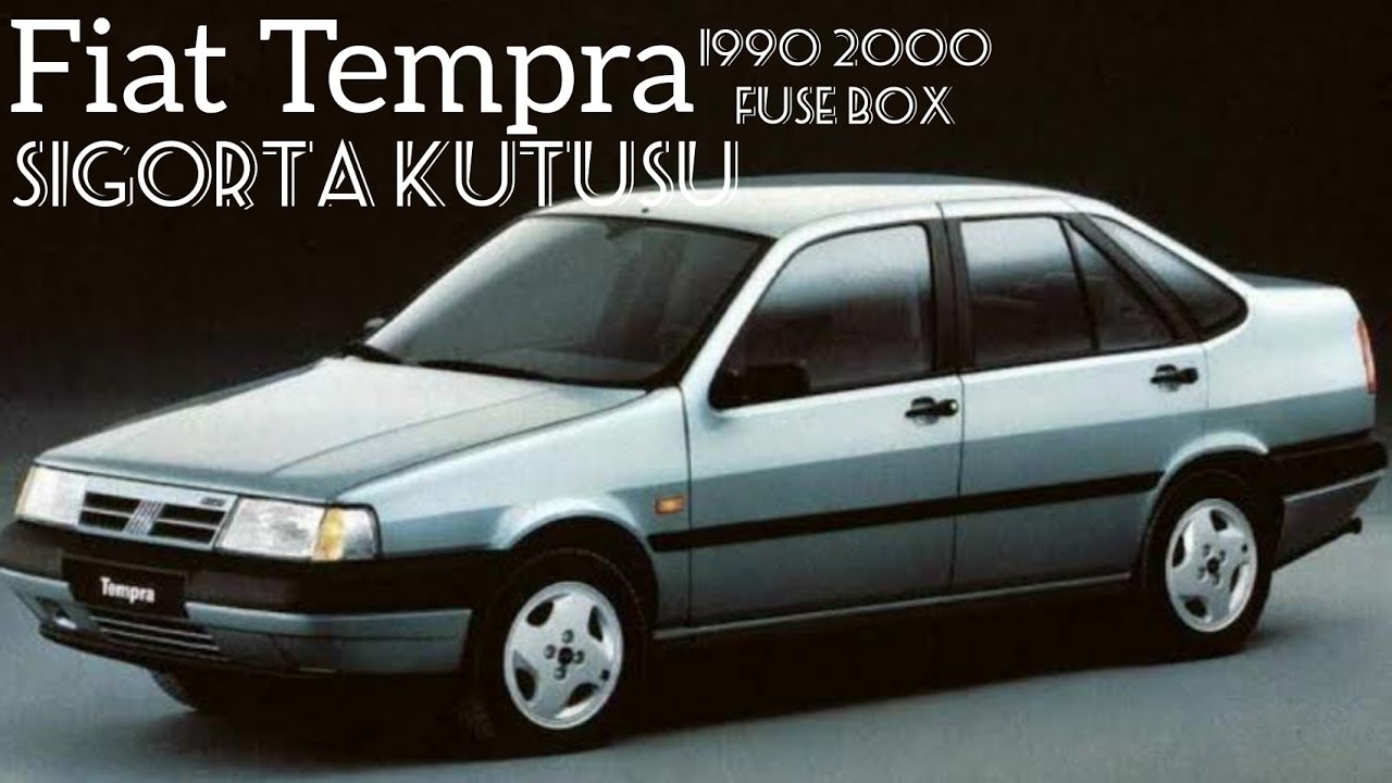 Fiat Tempra Sigorta kutusu Fuse box 1990 2000