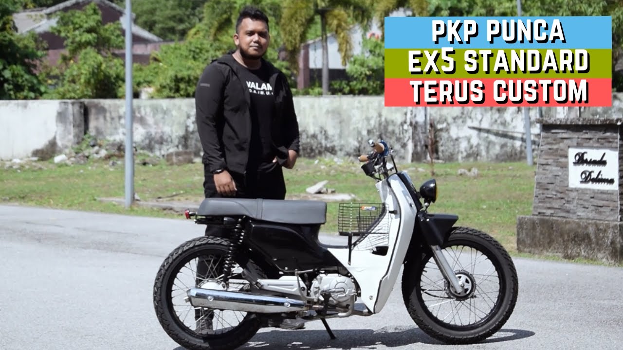 REVIEW EX5 FI CUSTOM STREET CUB BY AMIRUL