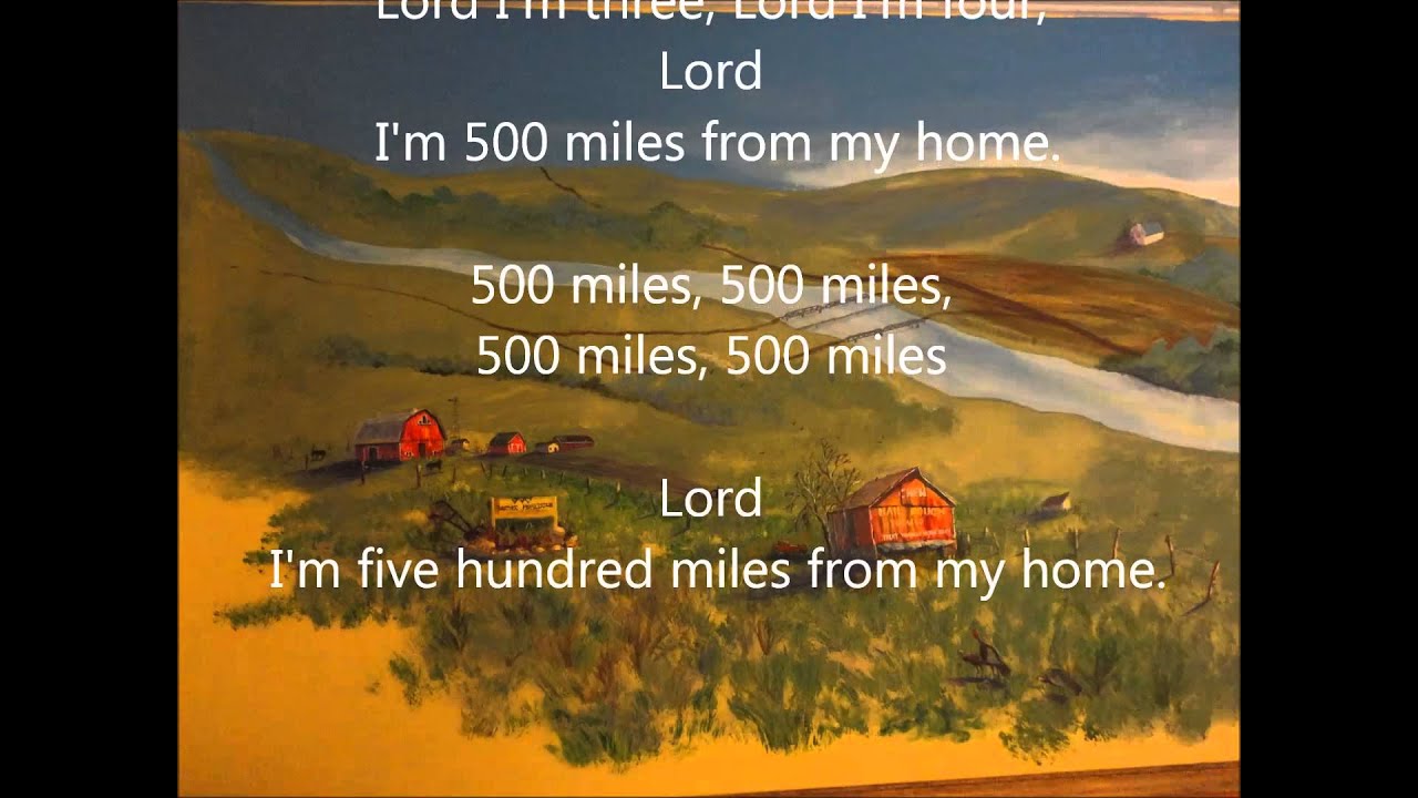 Peter, Paul & Mary ~  ♪ 500 Miles (Sad Song of Poor)#Folk Song~nostalgia mood