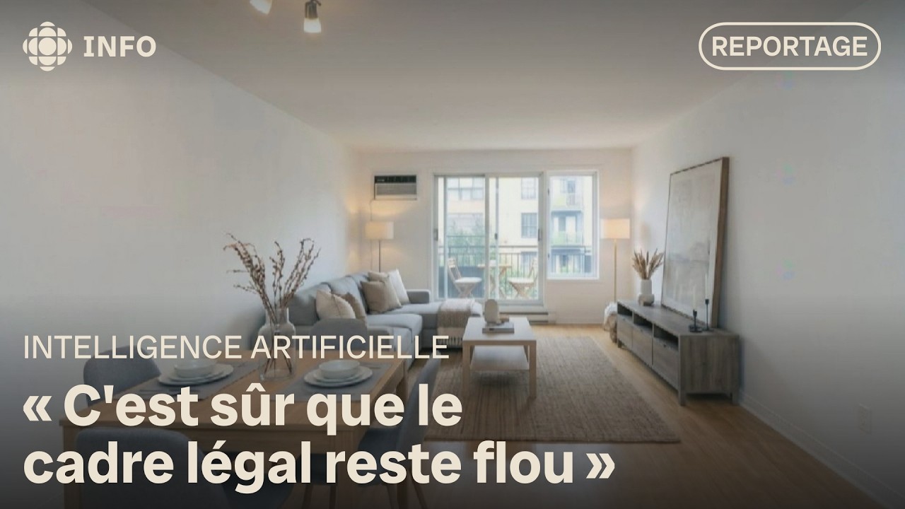 Maisons enjoliv&eacute;es par IA : plus d'encadrement pour le march&eacute; immobilier?