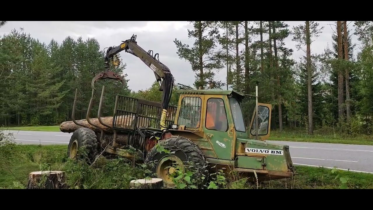 Volvo BM Forwarder - Doing Some Work