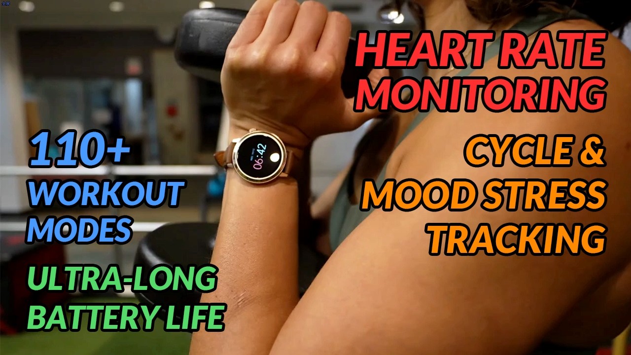 Cooking, Working Out, Sleeping & Styling with FANY Luna women smartwatch! #smartwatchforwomen