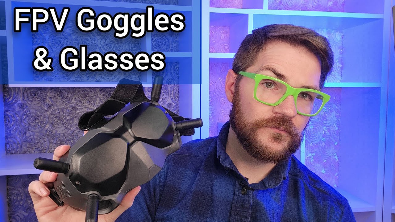 DJI FPV Drone Goggles; Can I use FPV Goggles With Glasses?!