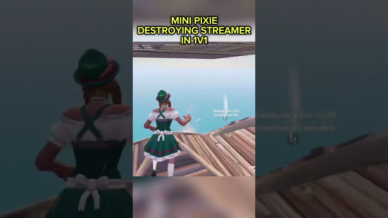 Mini Pixie is THE BEST #fortnite #1v1 #fncs