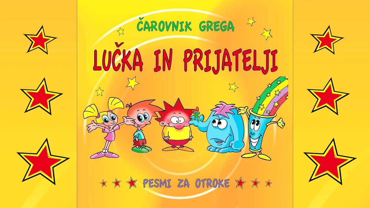 Čarovnik Grega - Lučka in prijatelji (cel album)