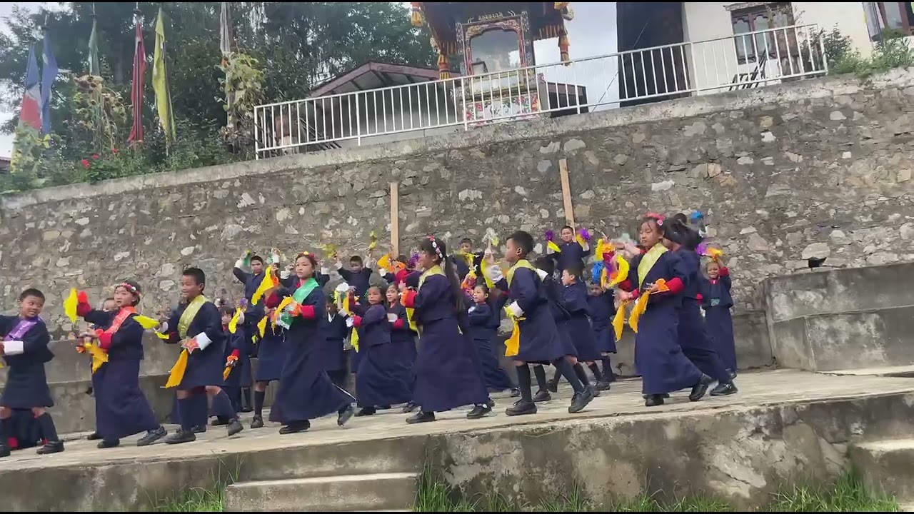 Energetic School Dance by class 2 B/ Jigme Losel Primary School/ Thimphu- Bhutan