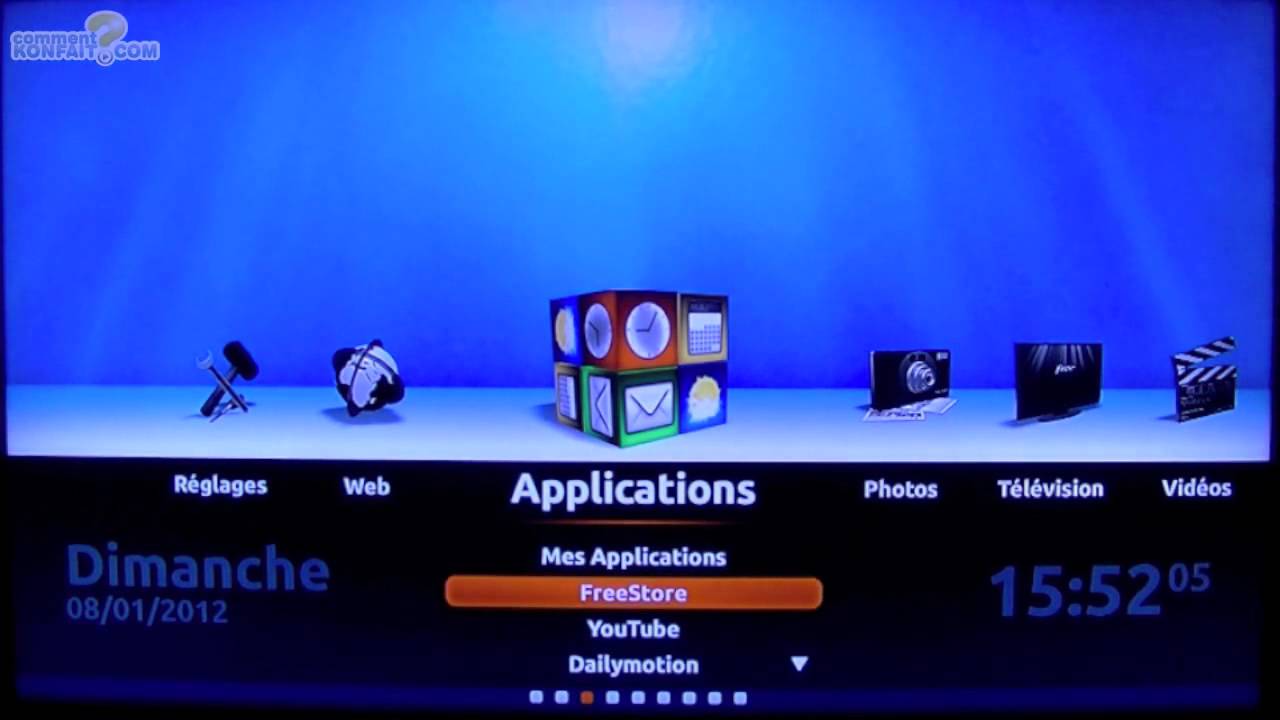 Mes applications freebox révolution