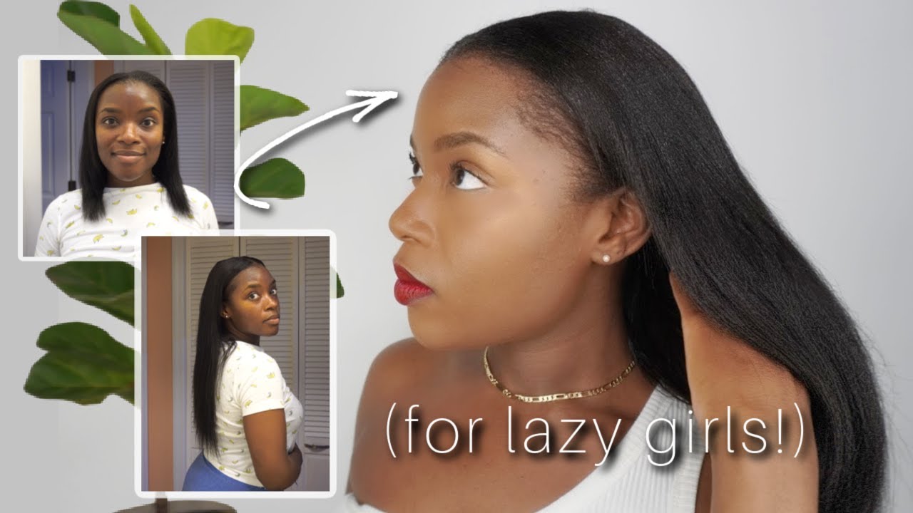 BEST CLIP INS FOR RELAXED HAIR | How To Install Clip Ins in thin relaxed hair | Better Length Hair