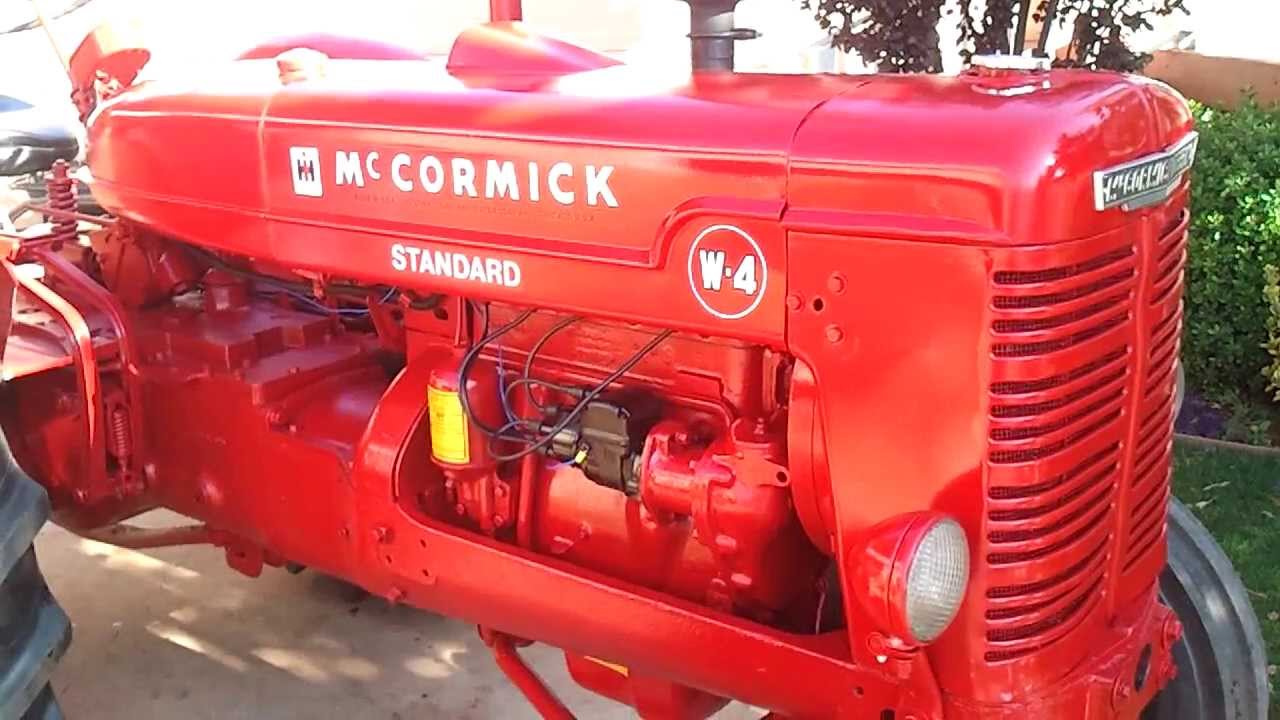 International McCormick W4 Tractor