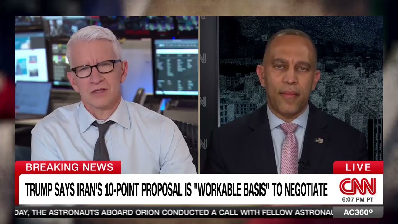 Лидер Джеффрис в эфире CNN