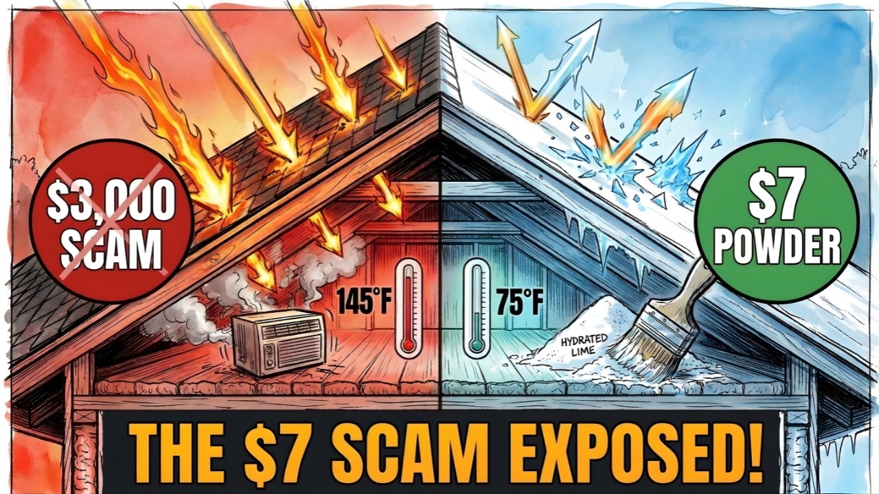 The $3,000 AC Scam: How A $7 Powder Beats It (Physics Explained)