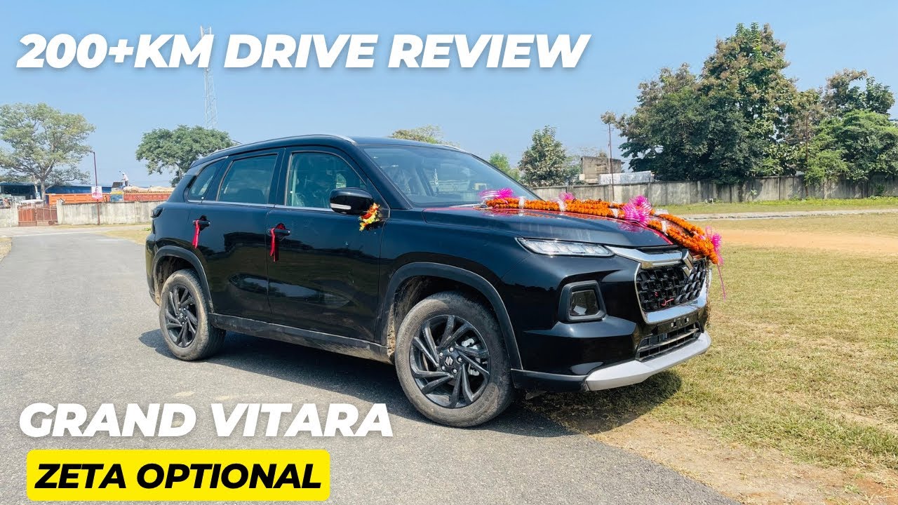 2025 Maruti Suzuki Grand Vitara Zeta optional ownership Review|Real mileage and performance.