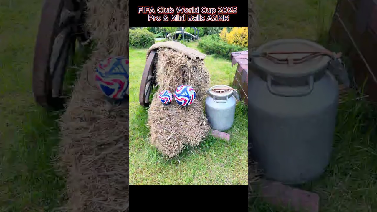 FIFA Club World Cup 2025 Pro & Mini Ball ASMR #football #футбол #soccer #asmr #fu&szlig;ball #adidas #usa