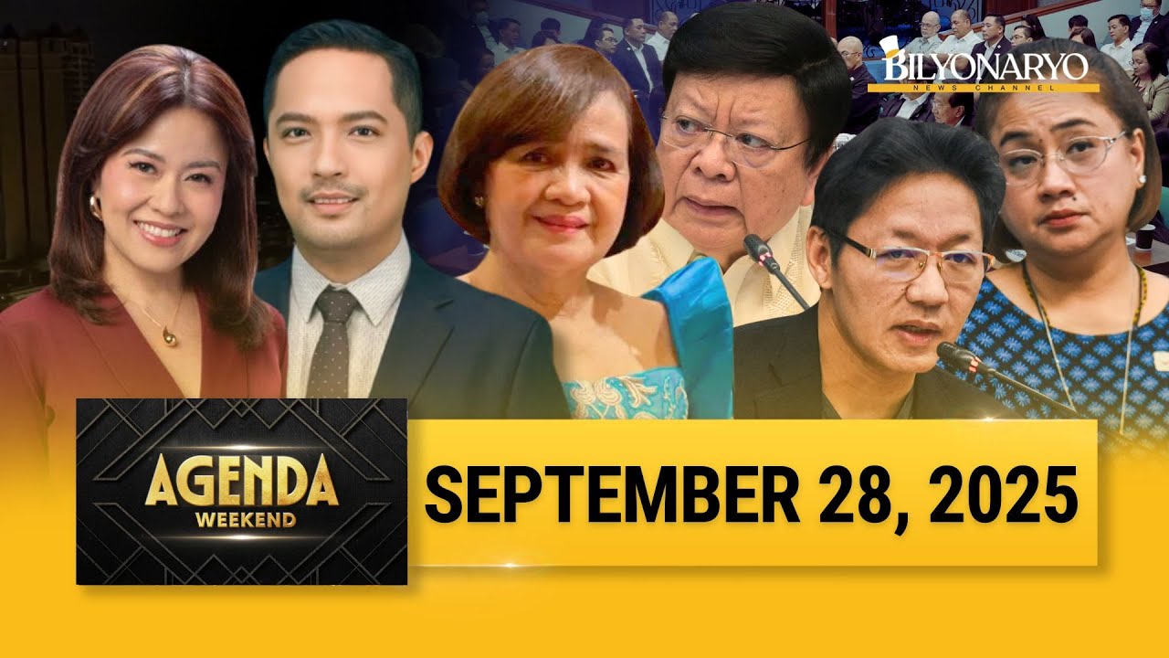 Agenda Weekend | September 28, 2025