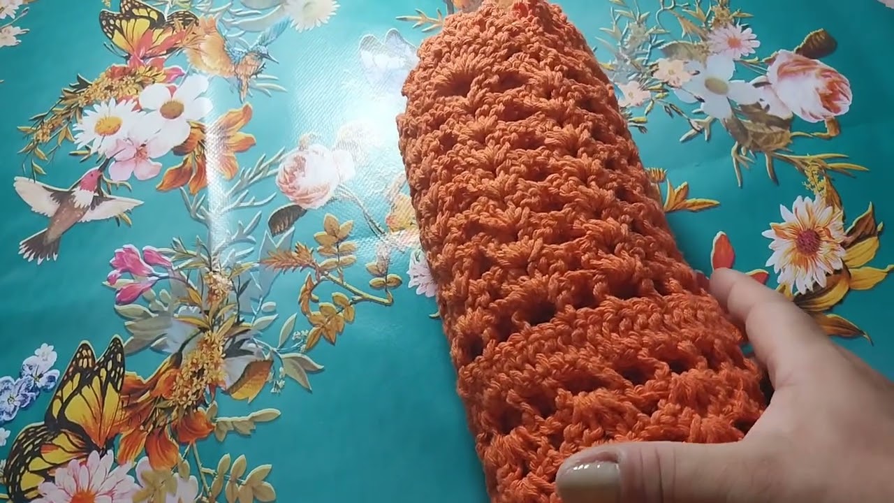Fiz uma peça linda em CROCHÊ 