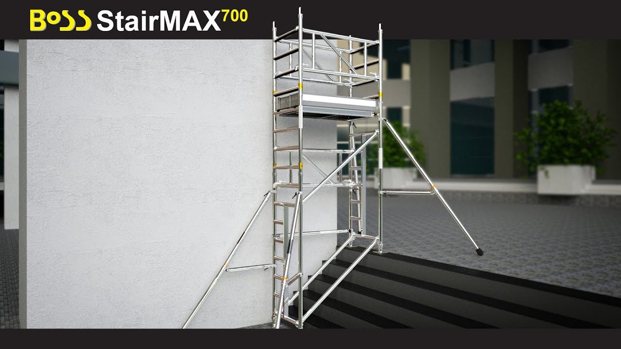 Boss StairMAX 700 installation Video