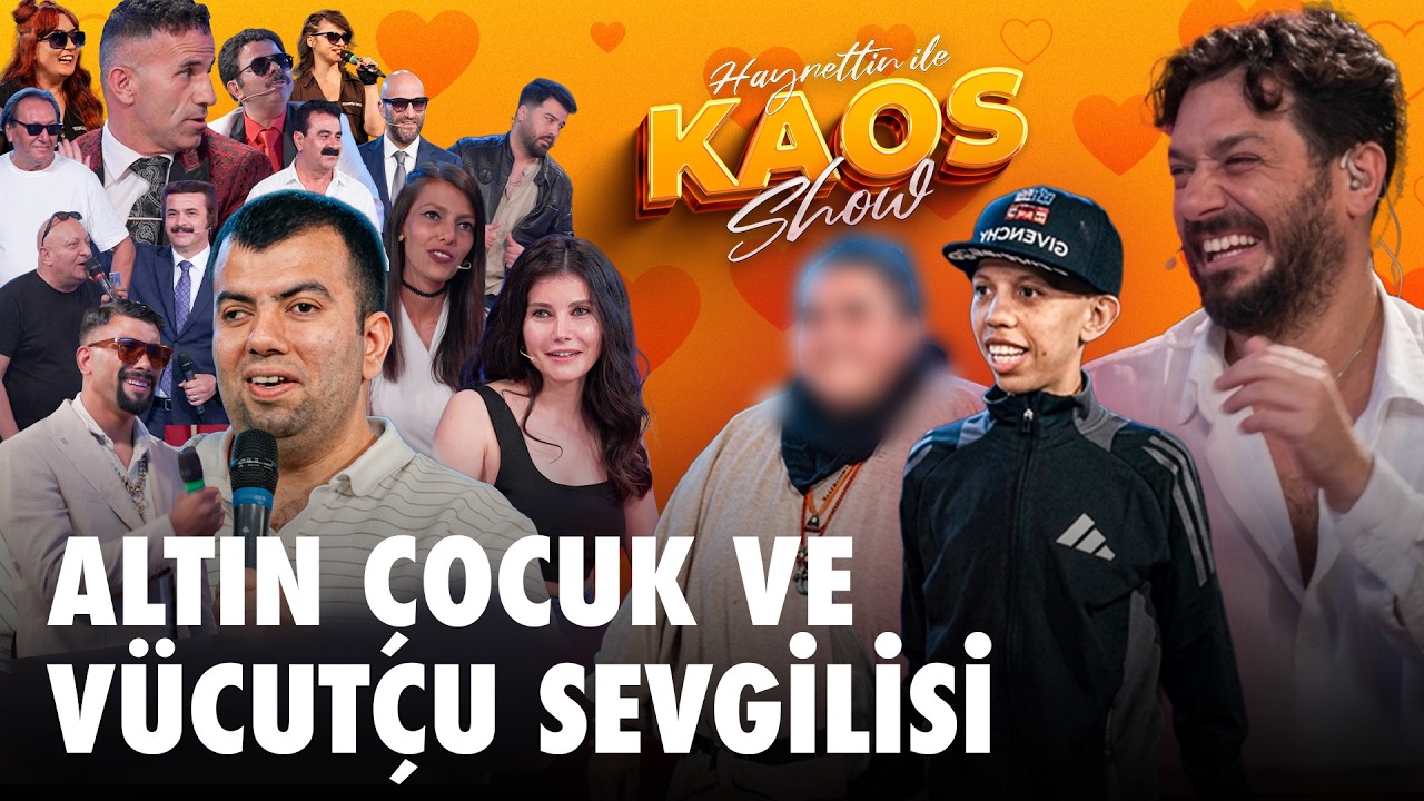 Hayrettin ile Kaos Show - 2.Sezon 15.B&ouml;l&uuml;m | Altın &Ccedil;ocuk Ve V&uuml;cut&ccedil;u Sevgilisi